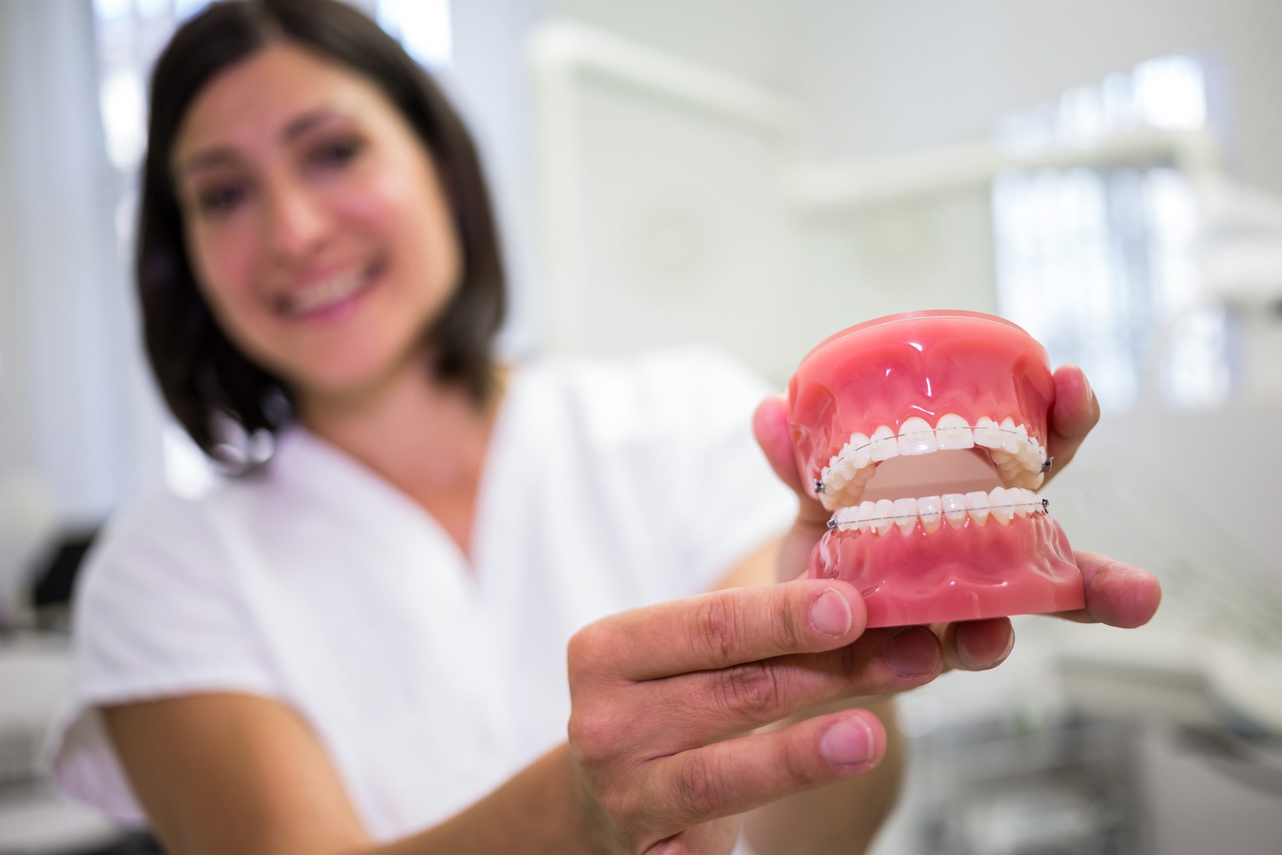 Denture in plano