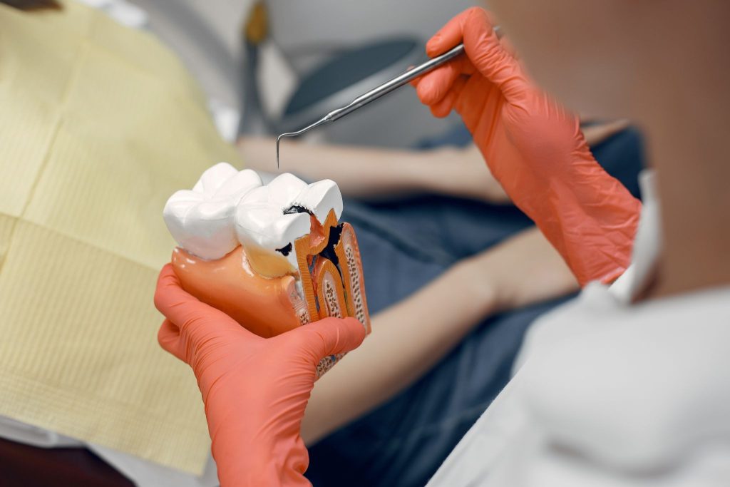 One visit root canal treatment