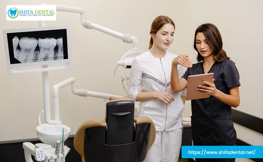 Overlapping Teeth Treatment Process