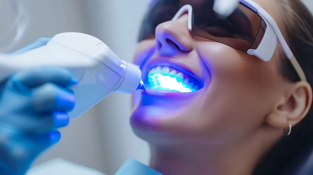 Teeth Whitening In Dentist Office